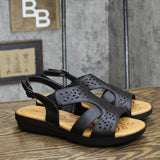 Easy Street Women's Bolt Flat Sandal BOLT Black 6M
