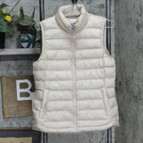 32 Degrees Womens Quilted Puffer Zip Up Vest 1672ba855ed625 Light Brown S