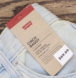 Levi's Womens Cinch Baggy Jeans Zip Fly 94417176 On Blast Blue 25X31