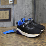 Nautica Boys Toddler Light-Up Athletic Sneaker Black / Cobalt 7T