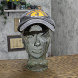 Adams Mens Buckle Fulton Fatherhood Initiative Baseball Hat Cap Washed Gray OS