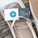 Wild Fable Elsa Mary Jane Ballet Flats with Memory Foam Insole Cream 9M