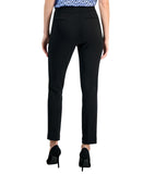 Kasper Womens Pull On Stretch Ankle Pants 10924325 Black XL