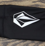 Volcom Womens Long Sleeve Rashguard Top O0312301 Jet Black L