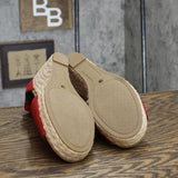 Style & Co. Womens Seleeney Faux Suede Wedge Sandals 10004896400 Red 7.5M