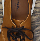 Goodfellow & Co Mens Lace Up Luis Hybrid Oxford Sneakers Cognac Brown 10