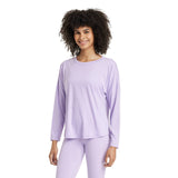 All In Motion Womens Leggings-Friendly Long Sleeve Top 90612561 Light Purple M