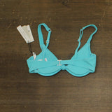 Sanctuary Swim Top Sweetheart-Neck Underwire Blue D
