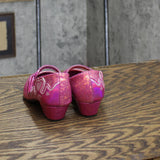 Disney Girls Kids Block Heel Ballet Shoes 166cd47fdbec50 Pink 10T