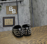 Guess Womens KALIDAL Mary Jane Flat Rhinestone GWKALIDAL Black 7.5M