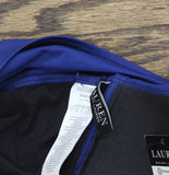 Lauren Ralph Lauren Beach Club Solid Halter Tankini Top Sapphire Blue 6