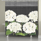 Laural Home Simple Beauty Shower Curtain 16719bfbf8394c Black Multi 71" x 72"
