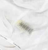 Calvin Klein Lurex Textured Tie Front Blouse O23T889B White S