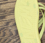 Ipanema Womens Meu Sol Rasteira Flip Flops 27133 Blue/ Yellow 10M