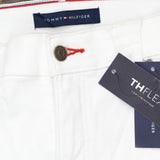 Tommy Hilfiger Women's Waverly Skinny Ankle Pants J3AK2661 Bright White 14