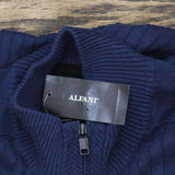 Alfani Men's Ribbed Full-Zip Sweater 14329CRD