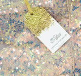 Say Yes To The Prom Back Iridescent Sequin Prom Dress Gown Pink / Multi 7 / 8