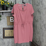 32 Degrees Womens Ladies Soft Twill Drawstring Dress 1748960 Rose Pink XL