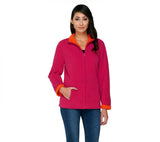 Susan Graver Bonded Polar Fleece Zip Front Jacket. A268794