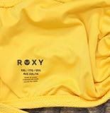 Roxy Juniors Haleiwa Textured Bandeau Bikini Top 434001976 Golden Rod 2XL