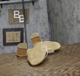 Style & Co. Womens Brycee Crochet Sandals Block Heel 10020332500 Gold Yellow 8M