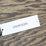 Calvin Klein Womens Collarless Belted Coat Jacket S08JL154 Brown 8