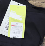 All In Motion 4-Inch High-Rise Woven Golf Shorts 93535230 Black S
