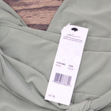 Ny Collection Womens Tie Front Knit Sash Pants PITP0788S Oil Green PL