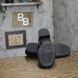 A New Day Ballet Pumps Block Heel with Bow 90510964 Black 6.5W
