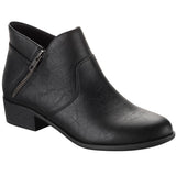 Sun + Stone Womens Adelinee Faux Leather Ankle Boots 10017856000 Black 5M