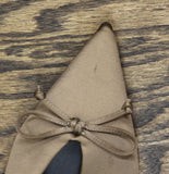 A New Day Camille Satin Slingback Bow Flats 94648295 Brown 8.5M