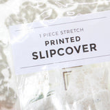 Velvet Plush Stretch Recliner Slipcover Silver Multi Recliner (Up to 48" Wide)