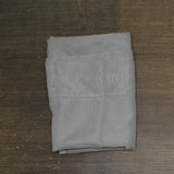 Regal Home Solid Voile Rod Pocket Sheer Single Curtain Panel Silver Gray 54x95