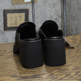 Wild Fable Womens Eileen Mule Heels 87931768 Black 7.5M