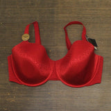 Wacoal Back Appeal Contour T-Shirt Full Coverage Bra Barbados Cherry Red 38DDD