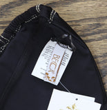 Becca Womens Standard Color Sheen Triangle Bikini Top 109057 Black L