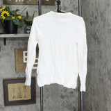 Karen Scott Womens Knit Pullover Sweater 16669e44309c73 White PS