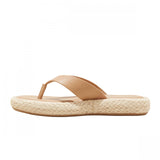 Universal Thread Ginger Espadrille Sandals with Memory Foam Insole Tan Brown 7.5