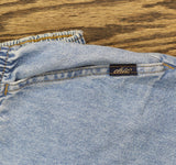 Vanity Fair Pull-On Denim Jeans with Elastic Waist Light Blue 18W Reg