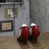 Bandolino Zeffer Detail Dress Pumps BNZEFFER3 Medium Red 6.5M