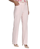 Calvin Klein Womens Petite Modern Straight-Leg Slack Pants Parfait Pink 2P