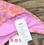 Roxy Womens Bikini Swim Padded Top 434002025-MUL-S Multi Blue S