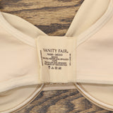 Vanity Fair Size Beauty Back Smoothing Minimizer Bra Damask Neutral Brown 38DDD