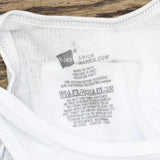 Hanes Boys Tank Undershirt Shirt BRLTA5 White S