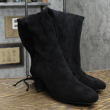 Sugar Ollie Women's Over-the-Knee Dress Boots SGR-OLLIE Black Micro 7.5M