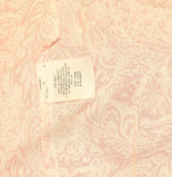Croft & Barrow Button Down Collared Floral Print Dress Shirt Pink / White 2X