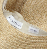 Hat Attack Raffia Floppy Sun Hat UPF 50 Wide Brim SHAC207 Natural Brown