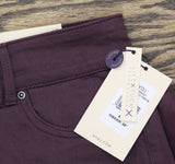 NYDJ Marilyn Petite Straight Leg Jeans A695157 Fig Purple 6P