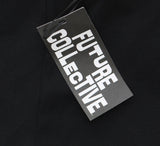 Future Collective Womens High Rise Wide Leg Knit Pants 91914009 Black XS
