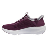 S Sport By Skechers Womens Prancie Step-Ins Low Top Sneakers Burgundy Purple 11M